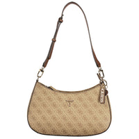 Borsa da donna Guess Jeans in poliuretano beige