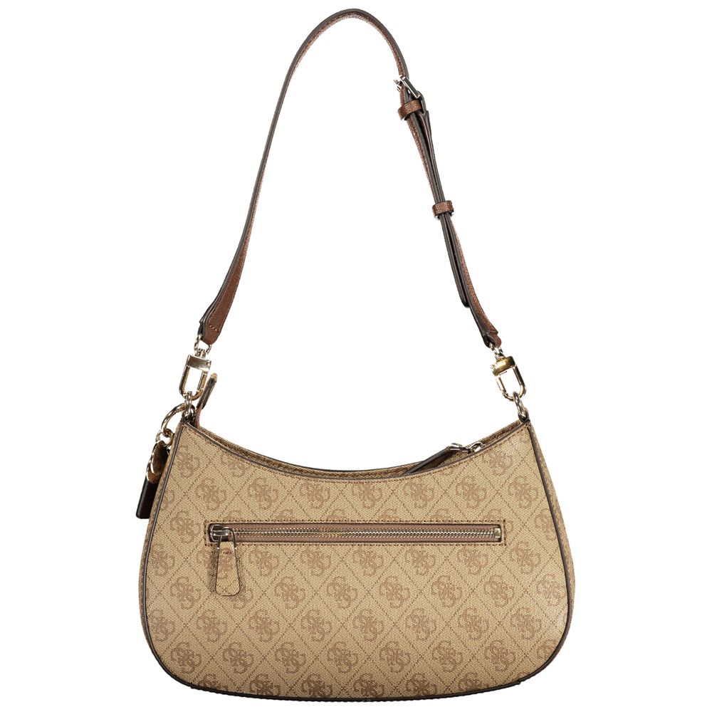 Borsa da donna Guess Jeans in poliuretano beige