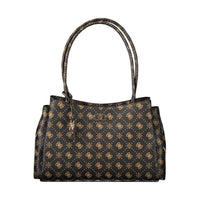 Guess Jeans Marrone Polyurethane Women Handbag