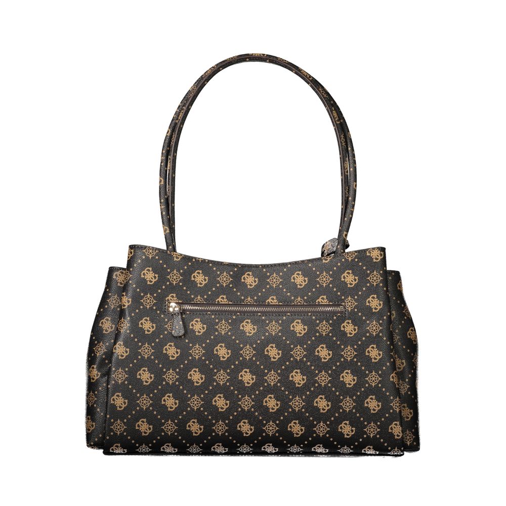 Guess Jeans Borsa da Donna Marrone in Poliuretano