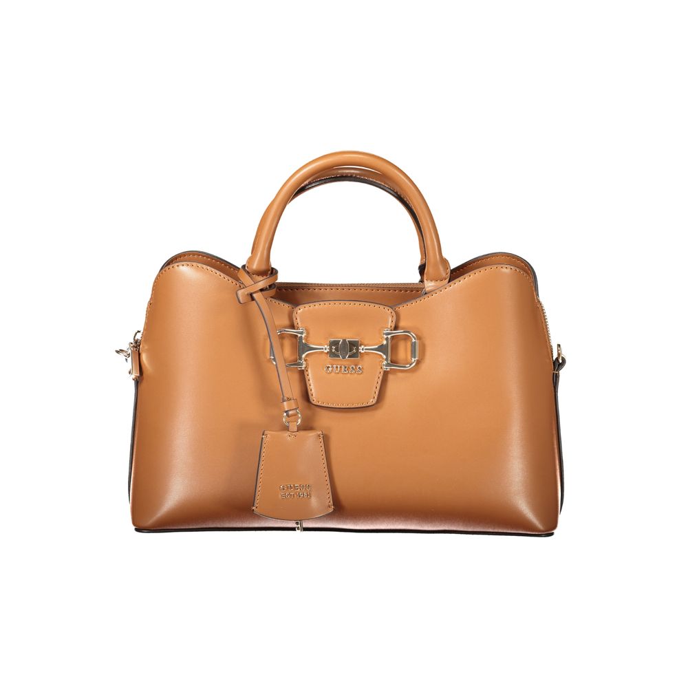 Guess Jeans Marrone Sac à main en polyuréthane pour femme
