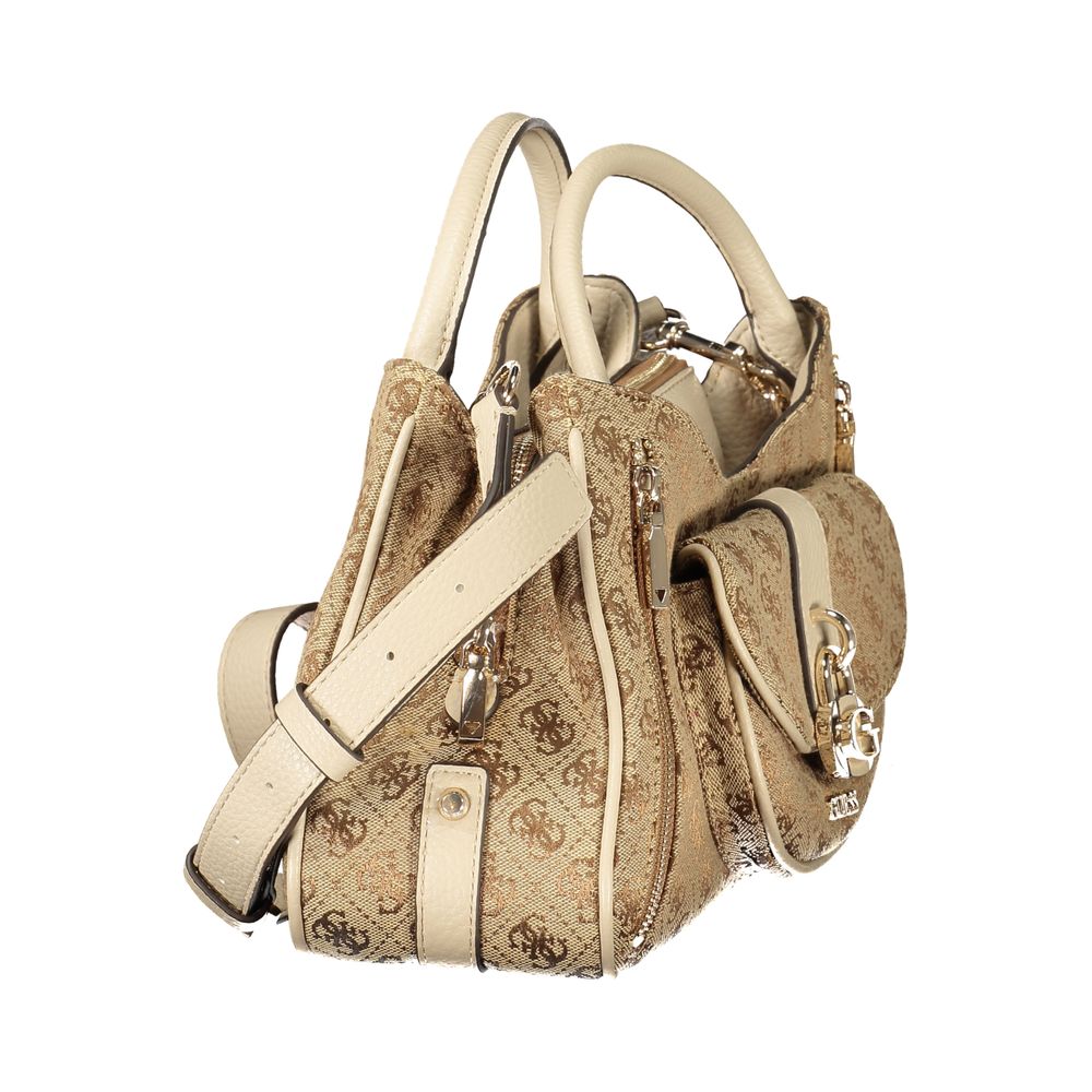 Sac à main Guess Femme en polyuréthane beige