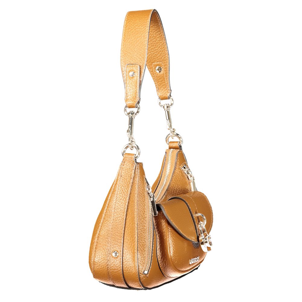 Guess Jeans Sac à main femme en polyuréthane marron
