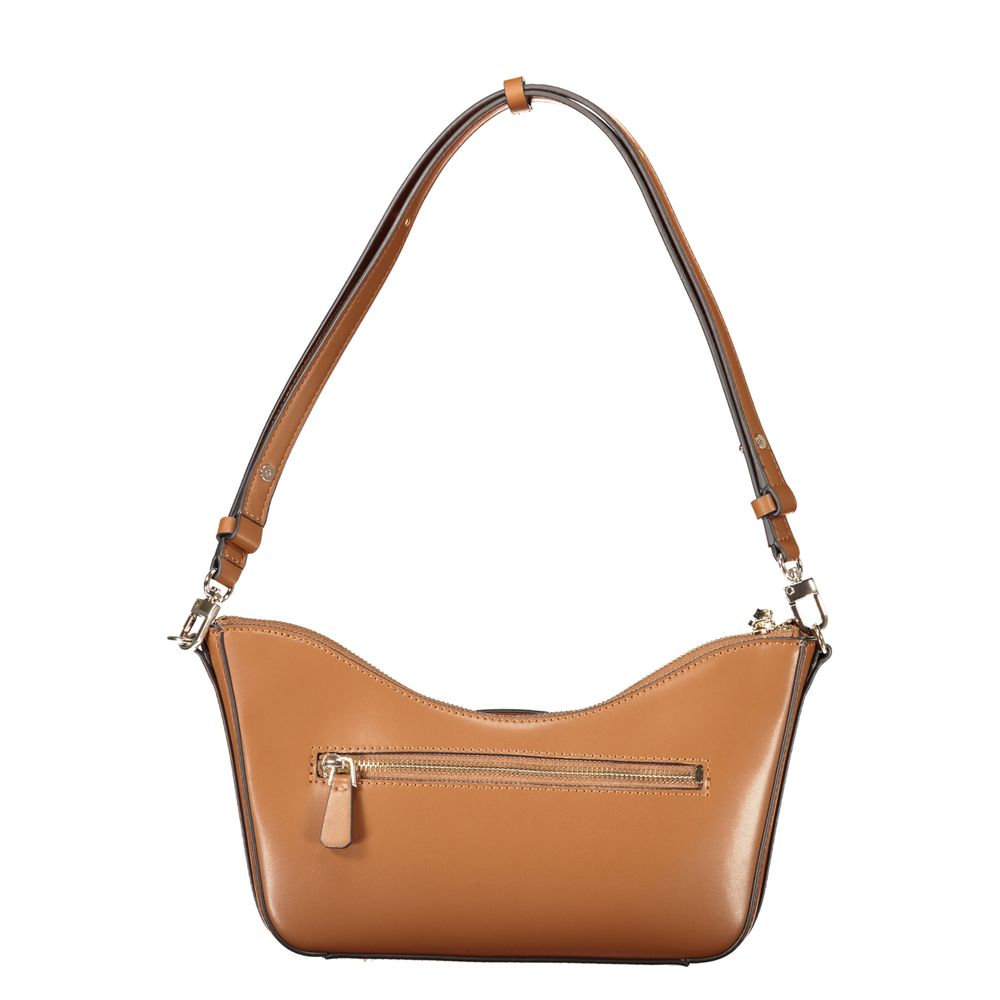 Sac à main Guess en polyuréthane marron pour femme