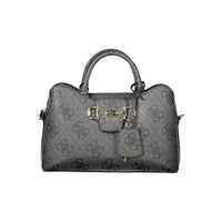 Guess Jeans "Black Polyurethane Women Handbag"
