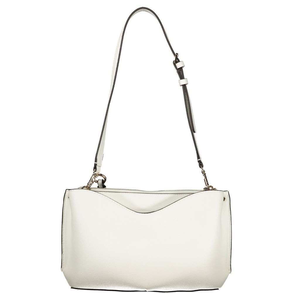 Sac pour Femme en Polyuréthane Blanc Guess Jeans