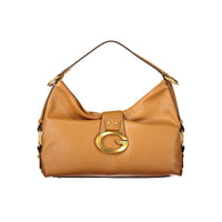 Guess Jeans Marrone Polyurethane Women Handbag