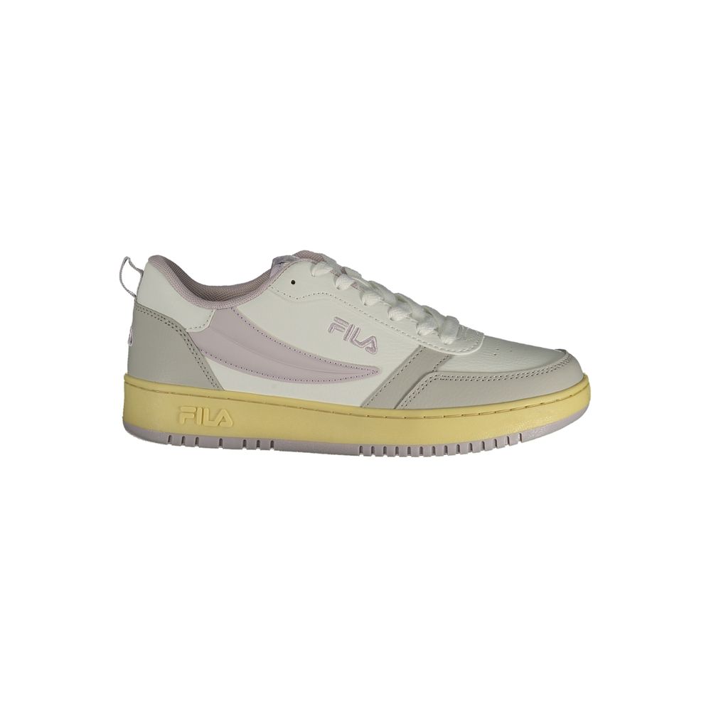 Baskets en polyuréthane blanches Fila pour femme