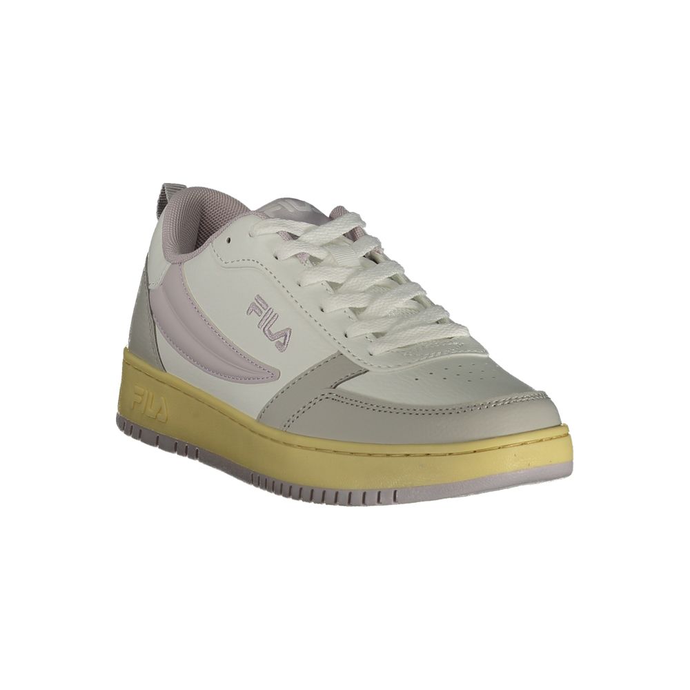 Baskets en polyuréthane blanches Fila pour femme
