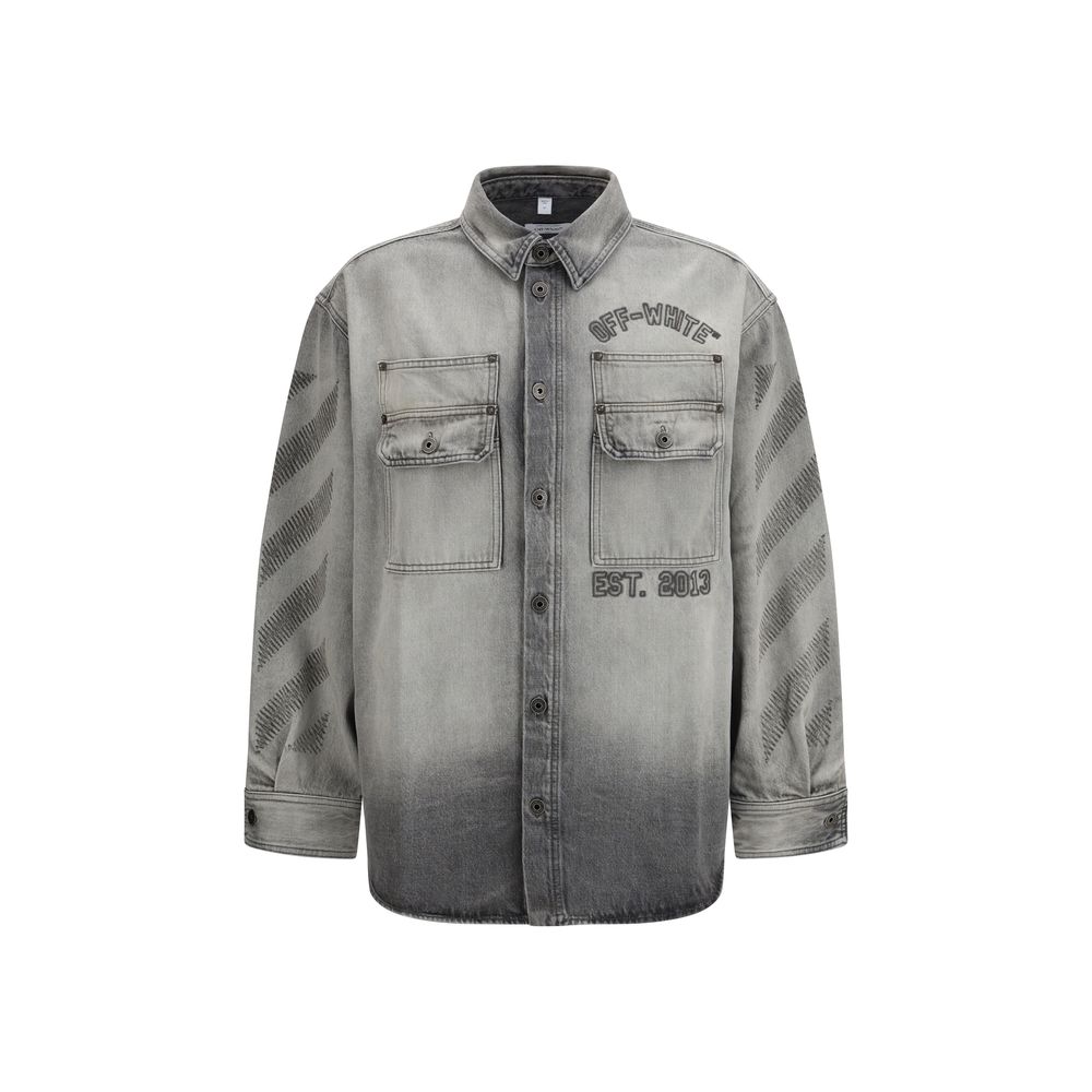 Chemise en jean grise Off-White