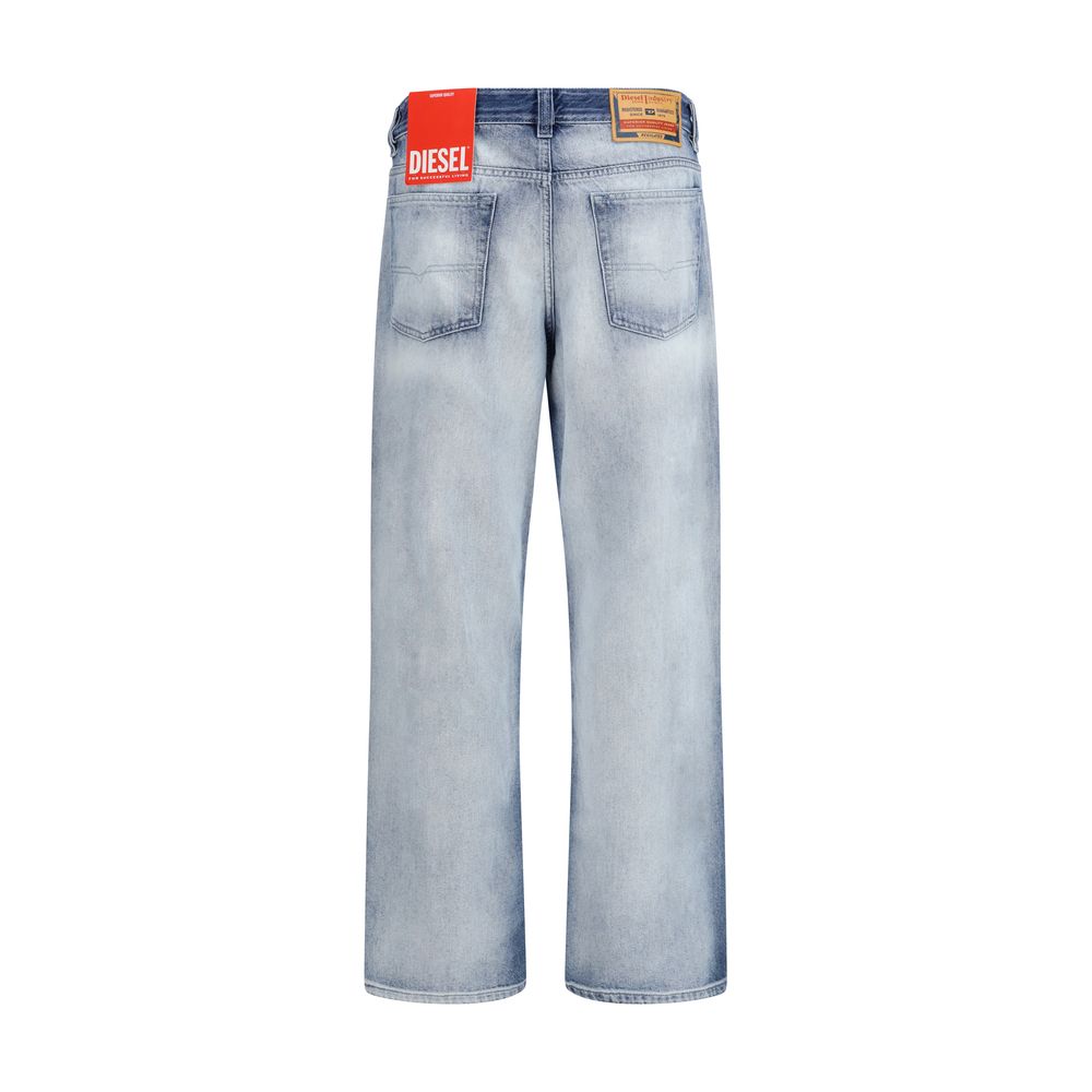 Jean bootcut en coton bleu Diesel