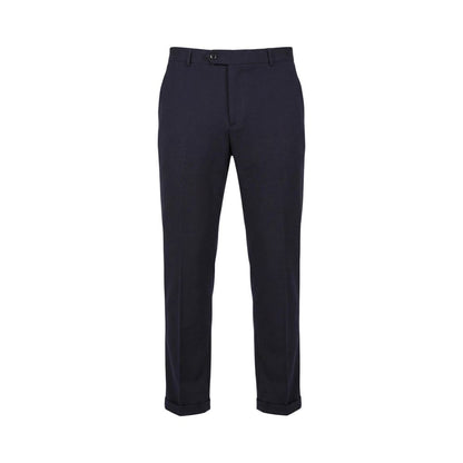 Mulish Blue Cotton Two-Piece Suit