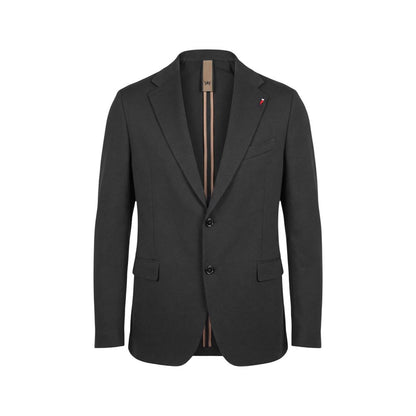 Mulish Black Cotton Two-Piece Suit
