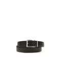 Ceinture Ferragamo en cuir de veau bleu Bos Taurus