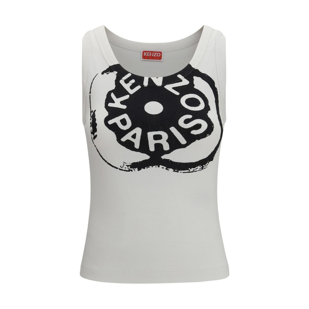 Kenzo vita tanktops i bomull