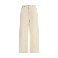 Golden Goose Bicolor Cotton Relaxed Fit Jeans