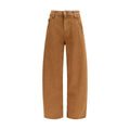 Jacob Cohen Jeans in Cotone Marrone a Vestibilità Rilassata