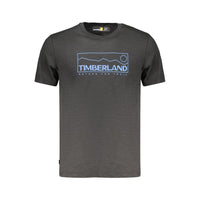 T-shirt da uomo Timberland in cotone nero