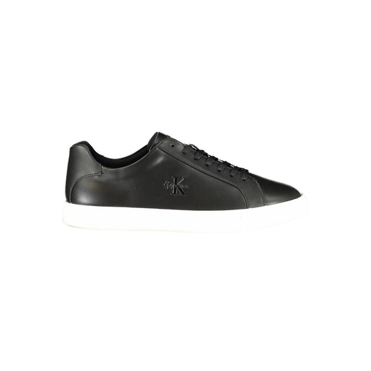 Baskets noires en polyuréthane pour homme Calvin Klein