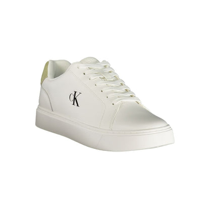 Calvin Klein Bianco Polyurethane Men Sneaker