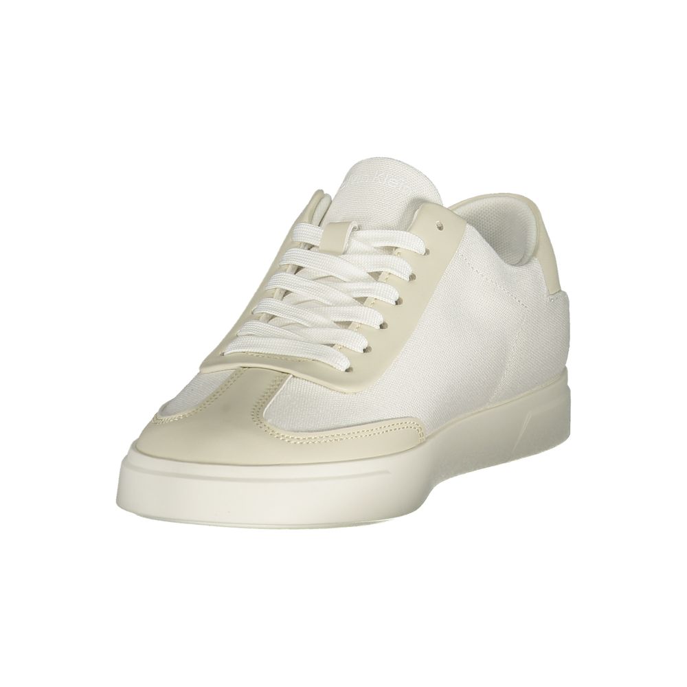 Baskets femme Calvin Klein Bianco en polyester