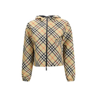 Burberry Beige Polyester Full-Length Jacket