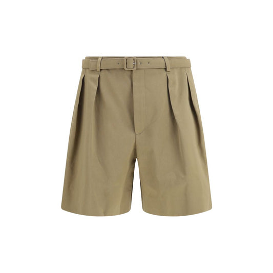 Shorts Bermuda Saint Laurent en Coton Beige