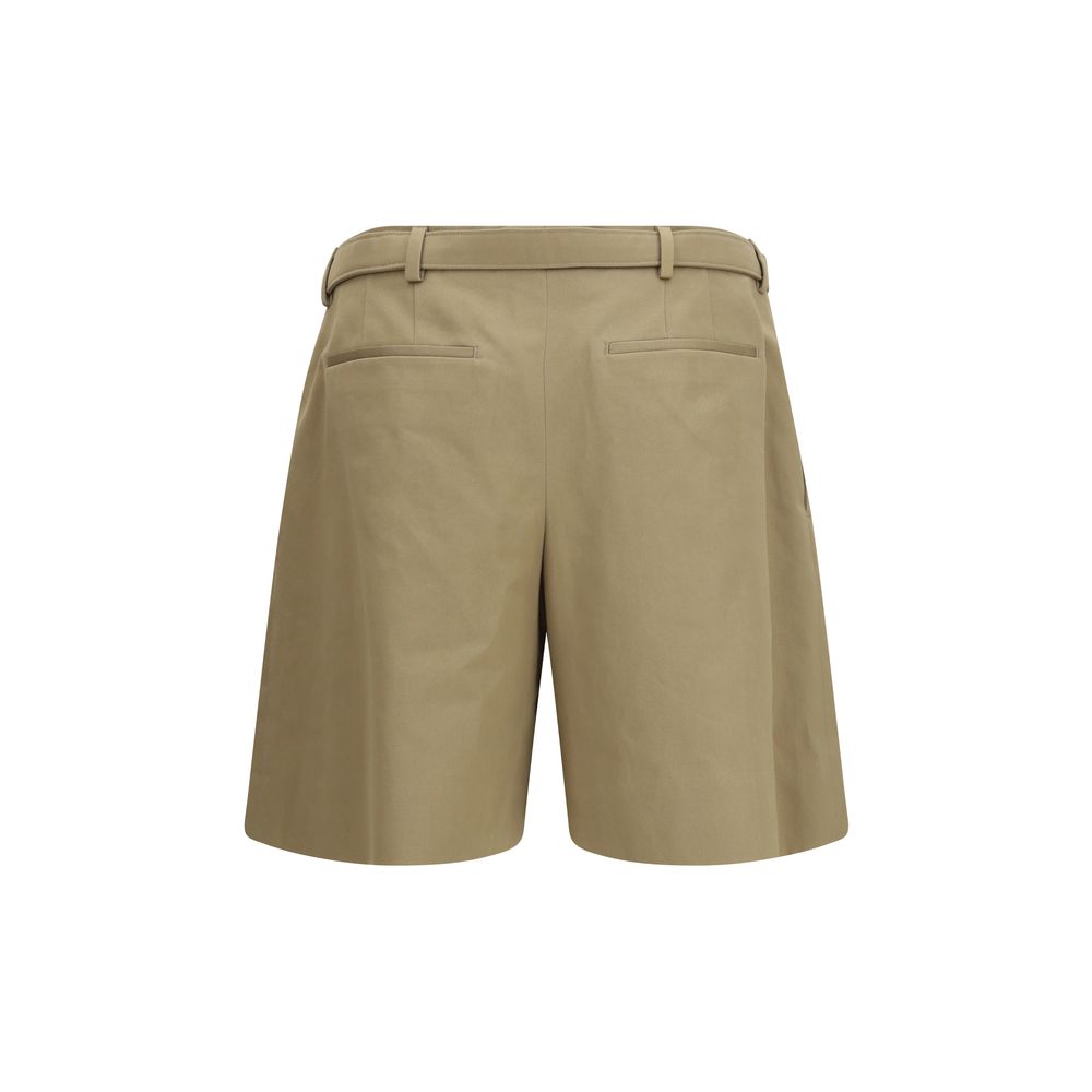 Bermuda Saint Laurent in cotone beige
