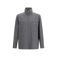 Valentino Garavani Gray Polyester Coat