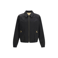 Valentino Garavani Black Cotton Bomber
