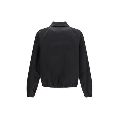 Valentino Garavani Black Cotton Bomber