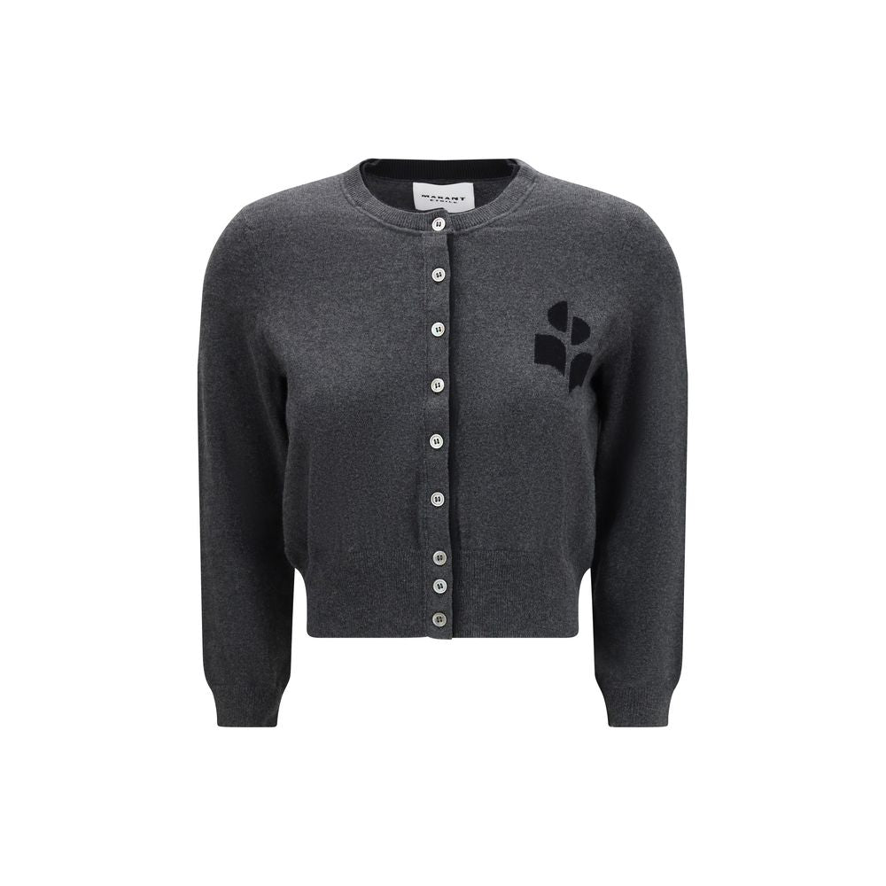 Isabel Marant Étoile Gray Cotton Cardigan