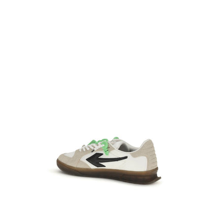 Off-White Multicolor Calf Leather Bos Taurus Sneakers