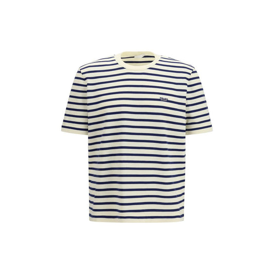 Felpa Prada in cotone blu