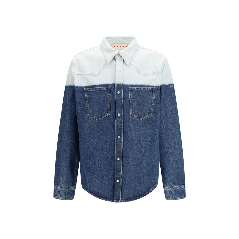 Chemise en jean bleue Marni