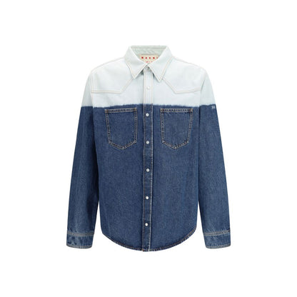 Marni Blue Denim Shirt