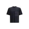 LAMINAR Svart T-shirt i Bomull