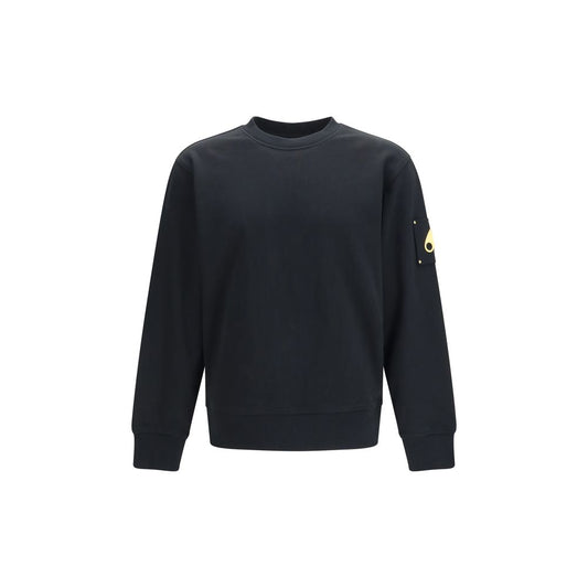 Felpa Moose Knuckles in cotone nero