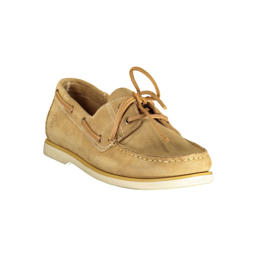 Chaussures classiques pour hommes en cuir beige Lumberjack