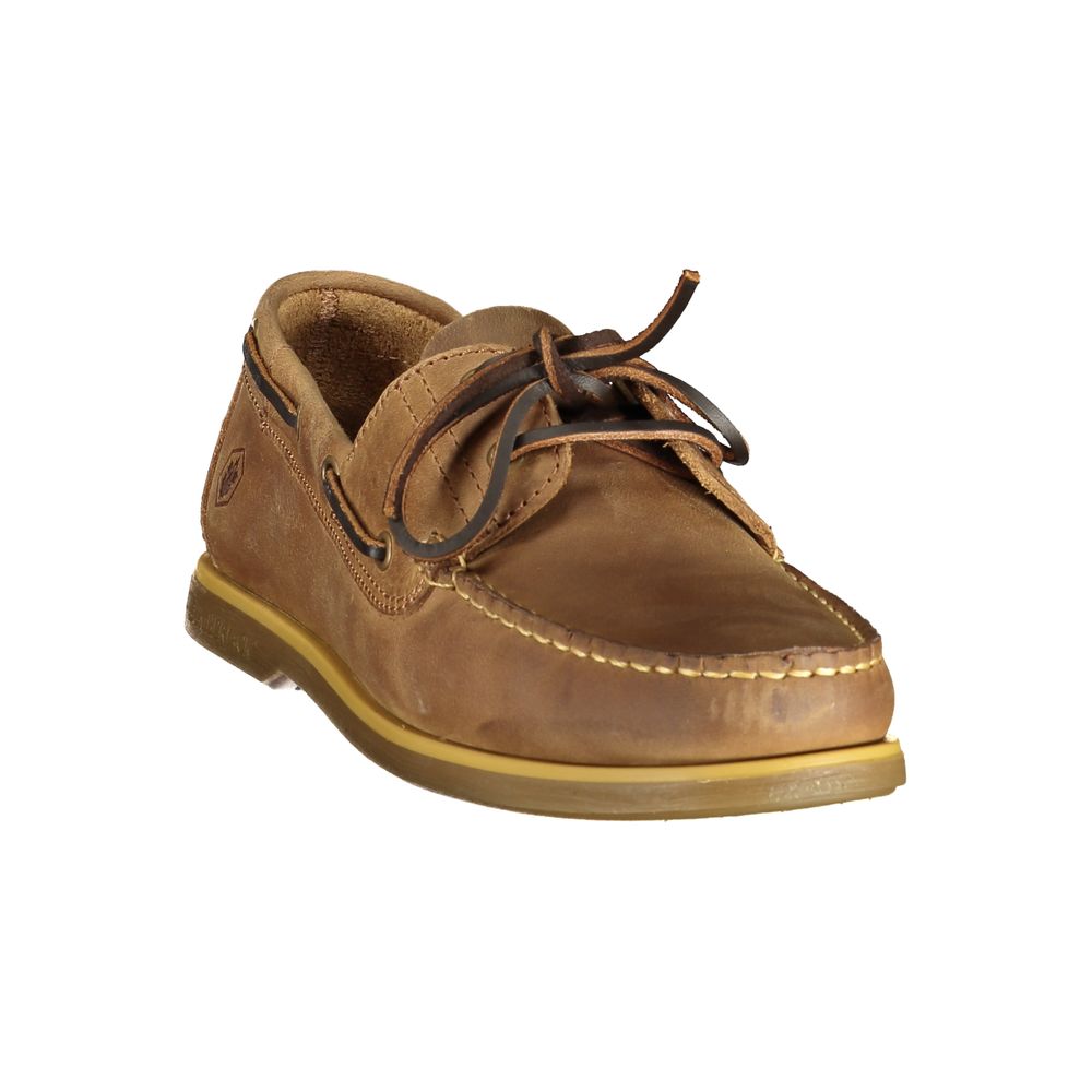 Lumberjack Marrone Scarpe Classiche da Uomo in Pelle