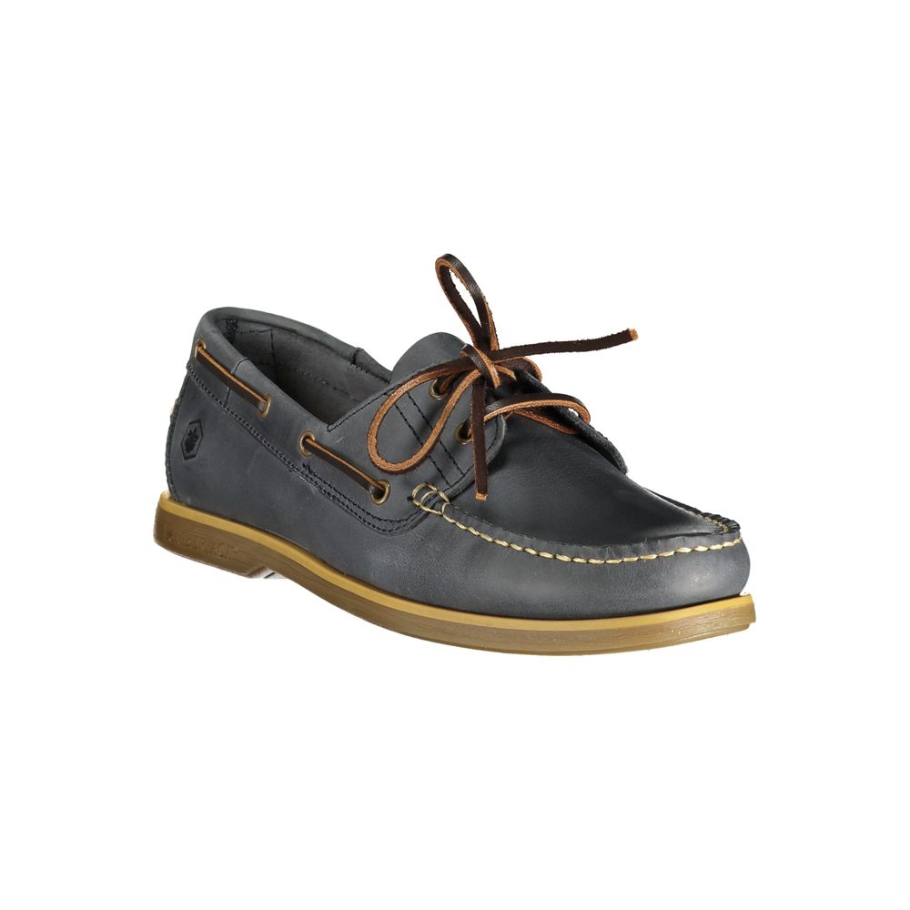 Chaussure classique en cuir bleu pour homme Lumberjack