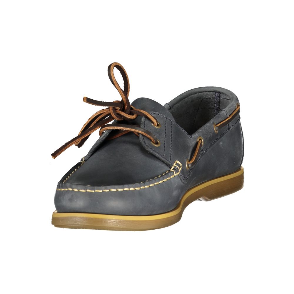 Chaussure classique en cuir bleu pour homme Lumberjack