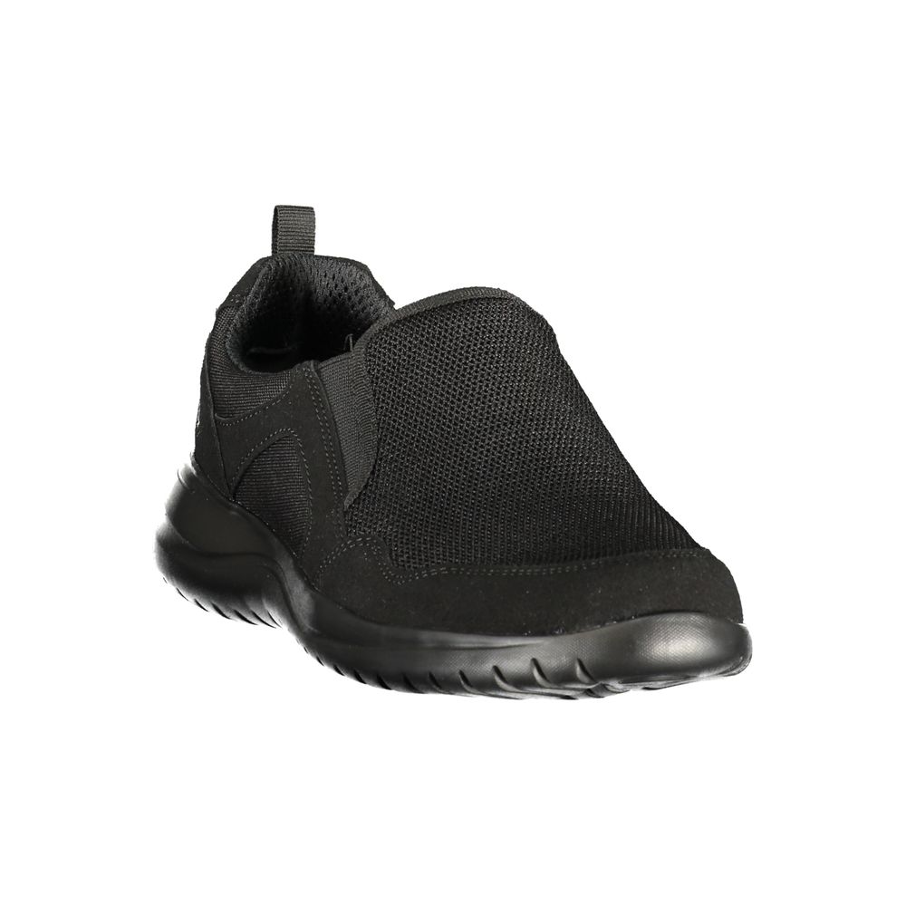 Lumberjack Black Polyester Men Sneaker