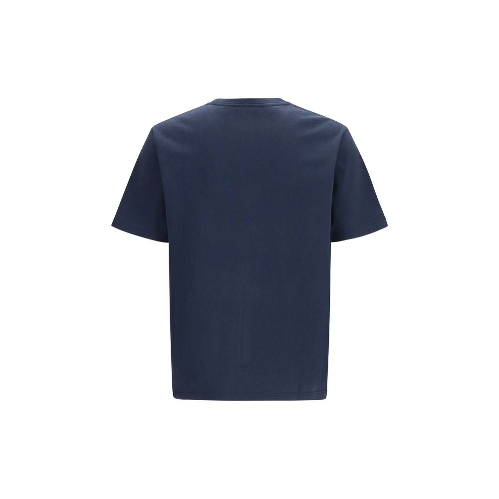 T-shirt en coton bleu Maison Kitsuné