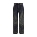 R13 Jeans aus schwarzem Baumwolldenim