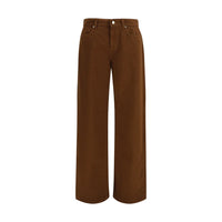 Max Mara Brown Cotton Pants