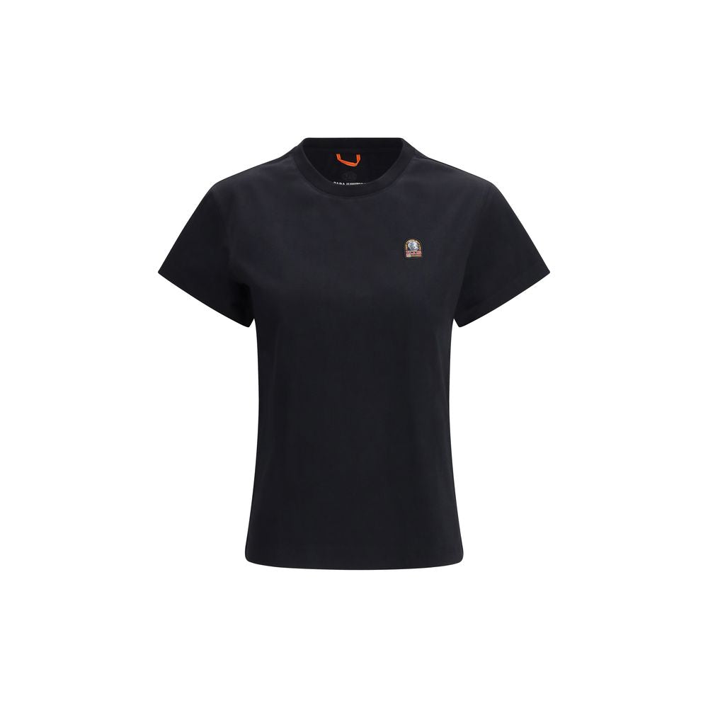 T-shirt en coton noir Parajumpers