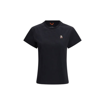 T-shirt en coton noir Parajumpers