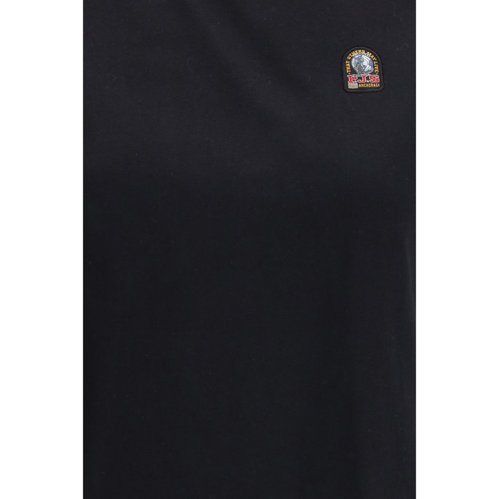 T-shirt en coton noir Parajumpers