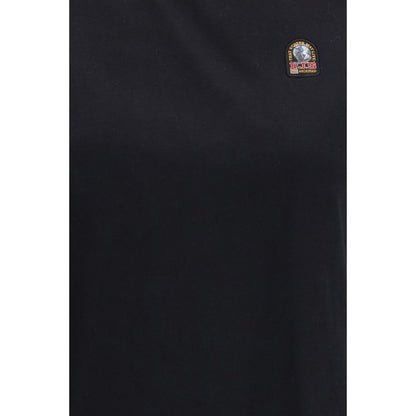 T-shirt en coton noir Parajumpers